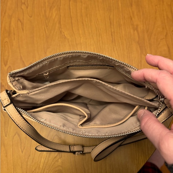 Nine West Blush Crossbody Bag with Zipper Accents - Picture 3 of 4